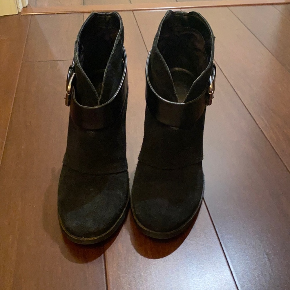 Black BCBG booties